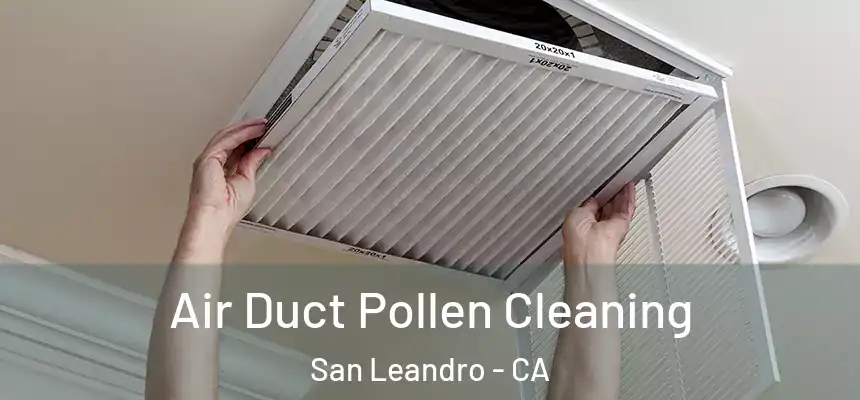 Air Duct Pollen Cleaning San Leandro - CA